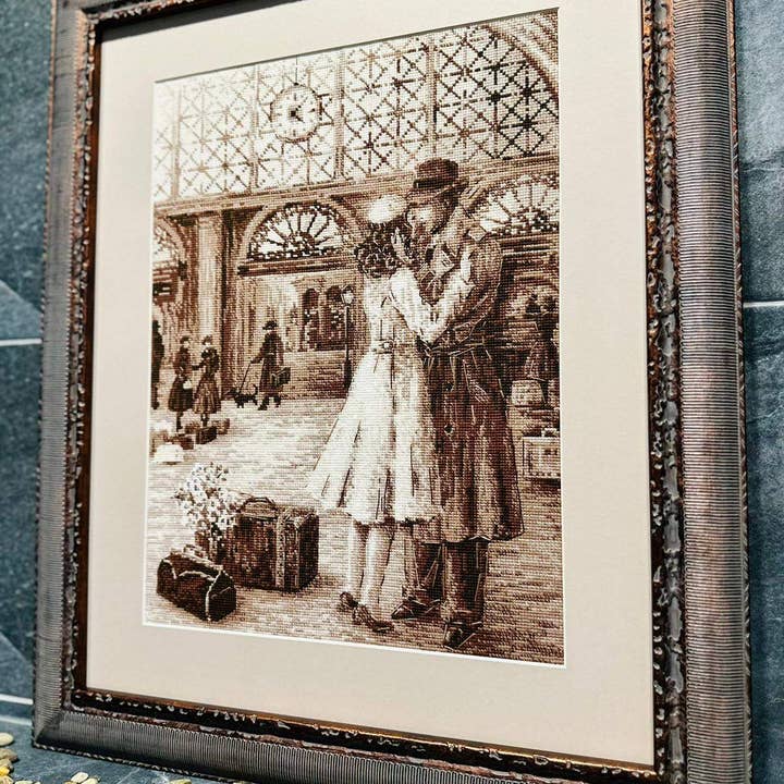 RIOLIS - Wholesale Embroidery/Cross Stitch Supplies - Cross Stitch Kit From Riolis 2111 Old Photo. Rendezvous5