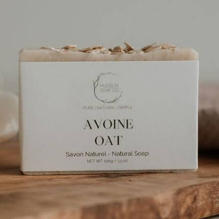 OAT | natural soap for wholesale by Hudson Soap Co