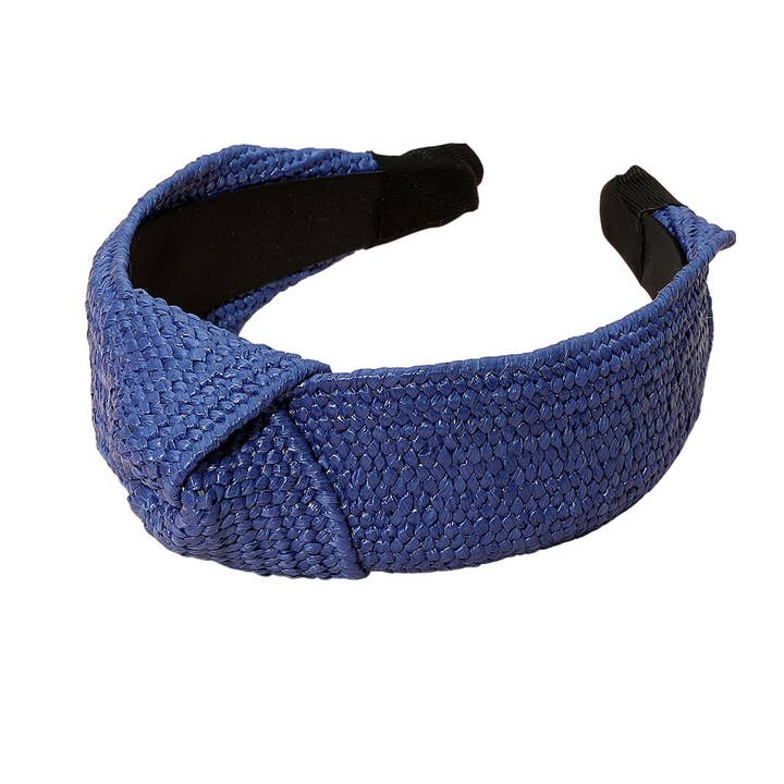 Embellish Your Life - Wholesale Fashion Headband - Women's - Woven Straw Top Knot Headband2