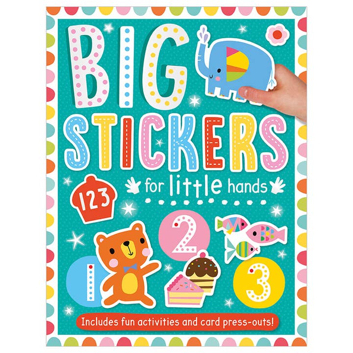 Big Stickers for Little Hands 123 for wholesale by Make Believe Ideas