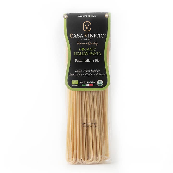 Casa Vinicio Økologisk Pasta „Spaghetti“ for engroshandel hos Casa Vinicio