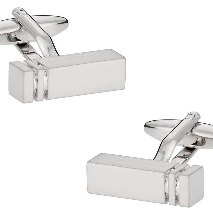 Forretning Sølv Manchetknapper for engroshandel hos Cuff-Daddy