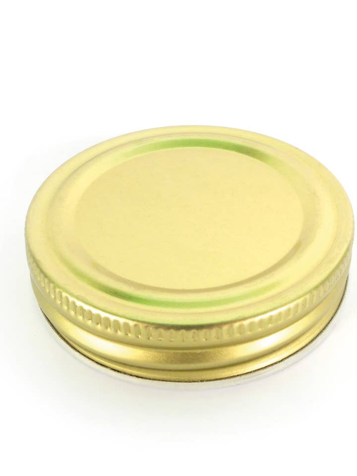 COUVERCLE MÉTALLIQUE OR pour la vente par Graine Créative