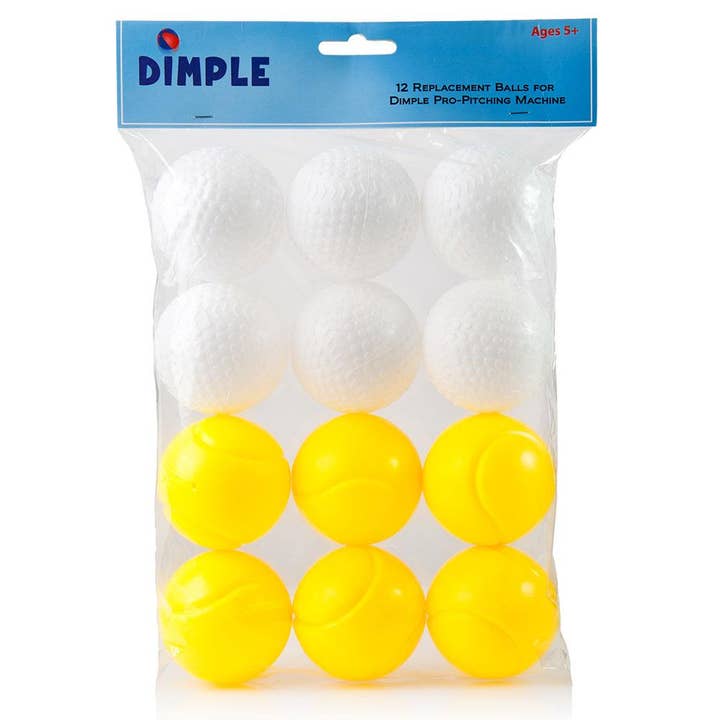 Dimple, confezione da 12 palline di plastica per bambini da 5,1 cm per la vendita all'ingrosso da parte di Dimple