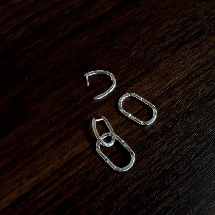 Natalie Borton Designs - Wholesale Dangle Earrings - Marlowe Link Earrings2