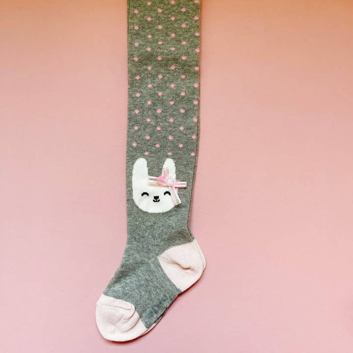 Meia-calça com fita de coelhinho por atacado de Petite Julia(EU GUYS UG)