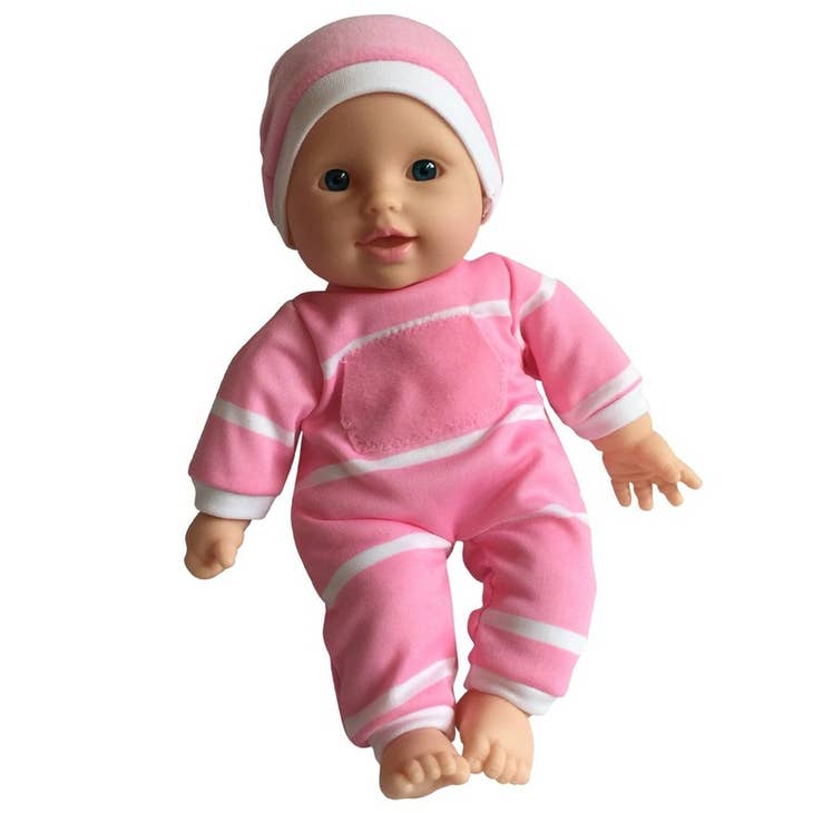 Wholesale The New York Doll Collection 11 Doll Striped W/ Pacifier for  your store - Faire