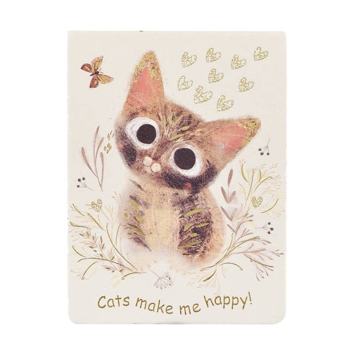 BV by Bruno Visconti - Wholesale Notepad - A7 Tear-Away Notepad - Kitten 1