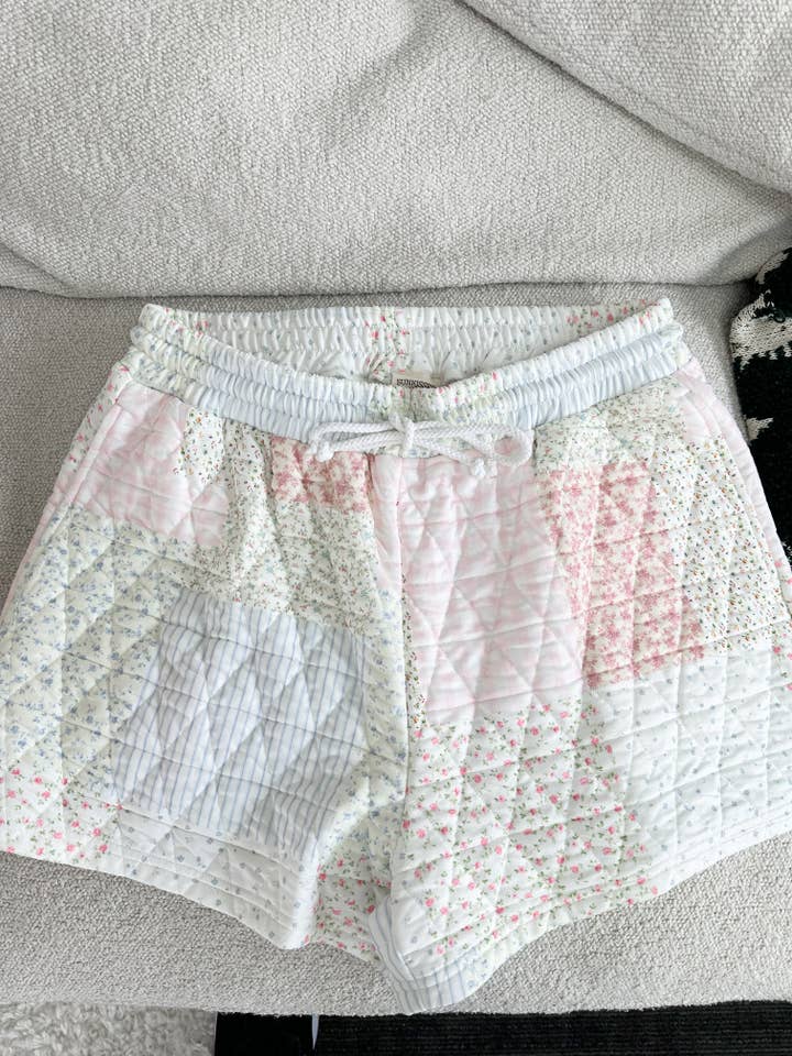 Quilted Pastel Shorts for wholesale on Faire