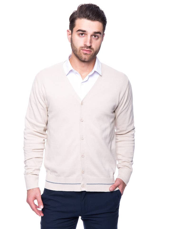 Cardigan 100% coton - Stone pour la vente par Tocco Reale