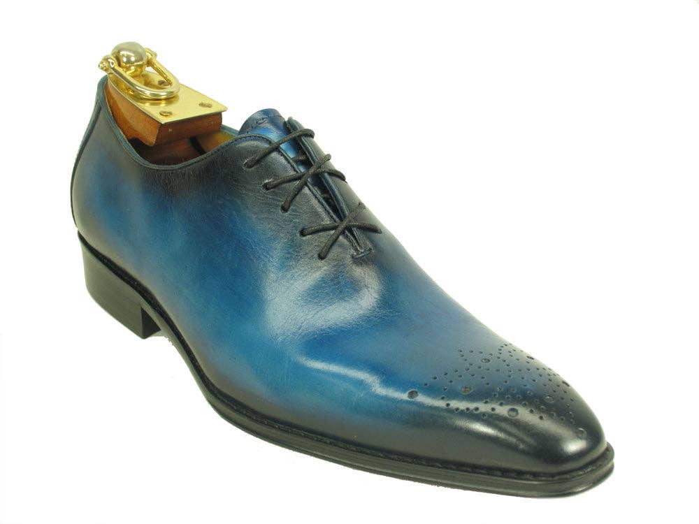 Carrucci Shoes - Wholesale Oxford Shoes - Men's - Hand Burnished Leather Wholecut Calf Oxford2