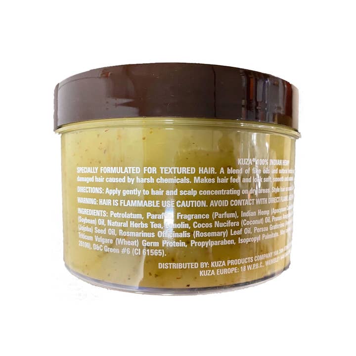 KT Supply - Wholesale Hair Styling Gel/Mousse - Kuza Naturals 100 Indian Hemp "Hair Scalp Treatment", 2 Oz.1