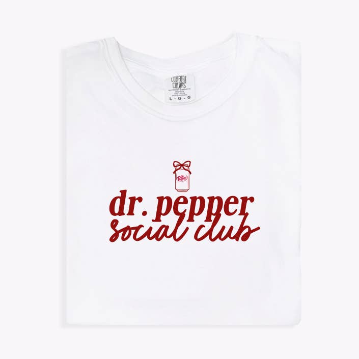 Dr. Pepper Social Club Tee for wholesale by SBG Co.