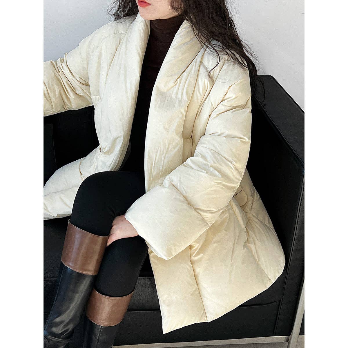 Marayn - Vente Doudoune – femme - 2025 NOUVELLE Doudoune Élégante Style Chinois Chic Confortable5