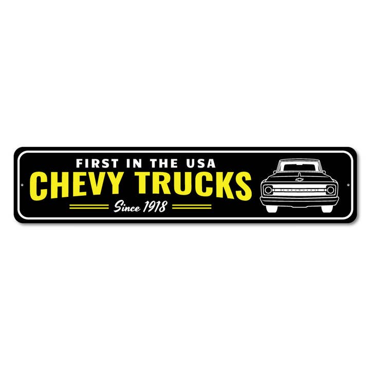 USA-Chevy-LKW-Zeichen für den Großhandel von Lizton Sign Shop, Inc