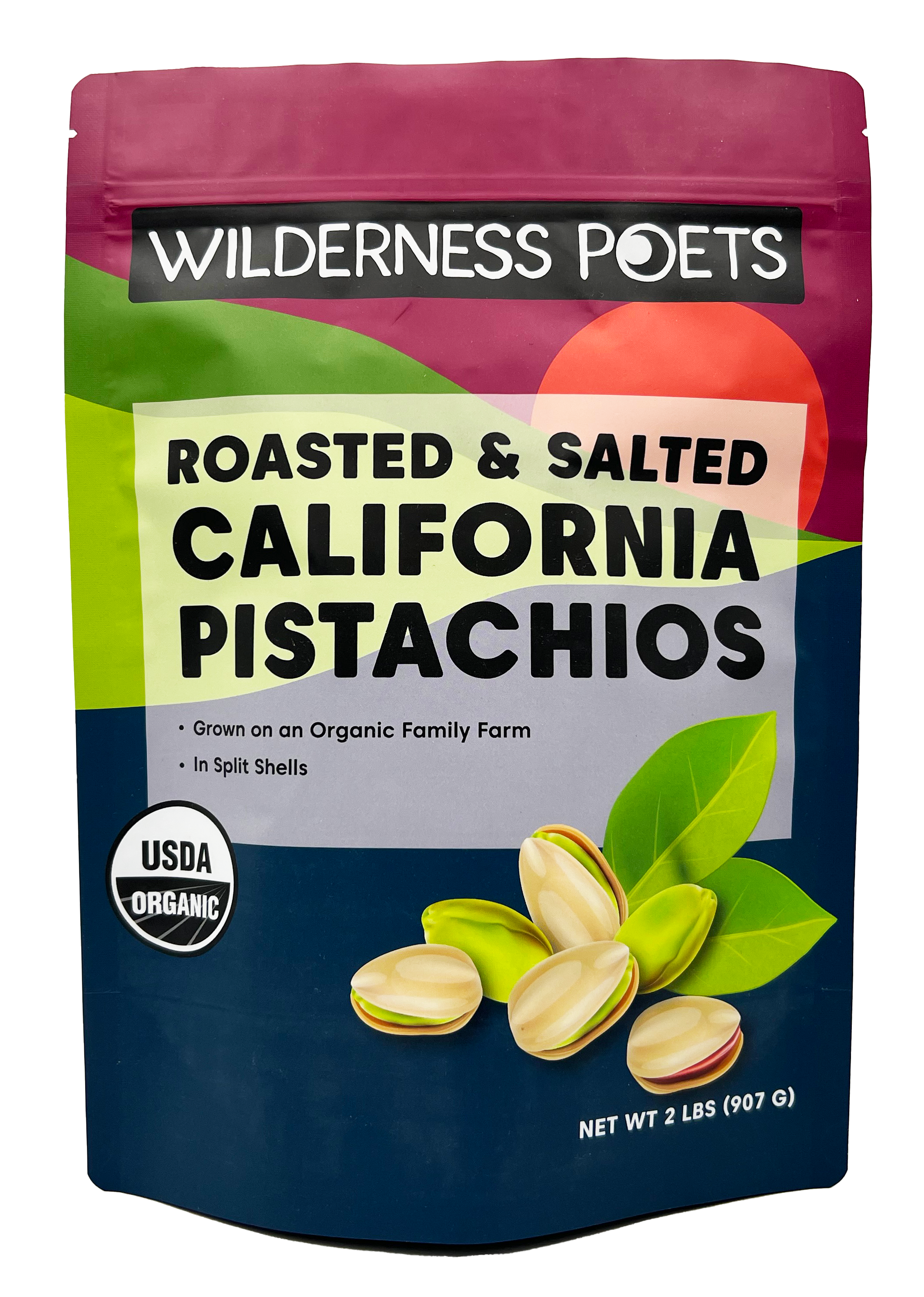 Wilderness Poets - Vente Noix - Pistaches de Californie biologiques, rôties et salées7