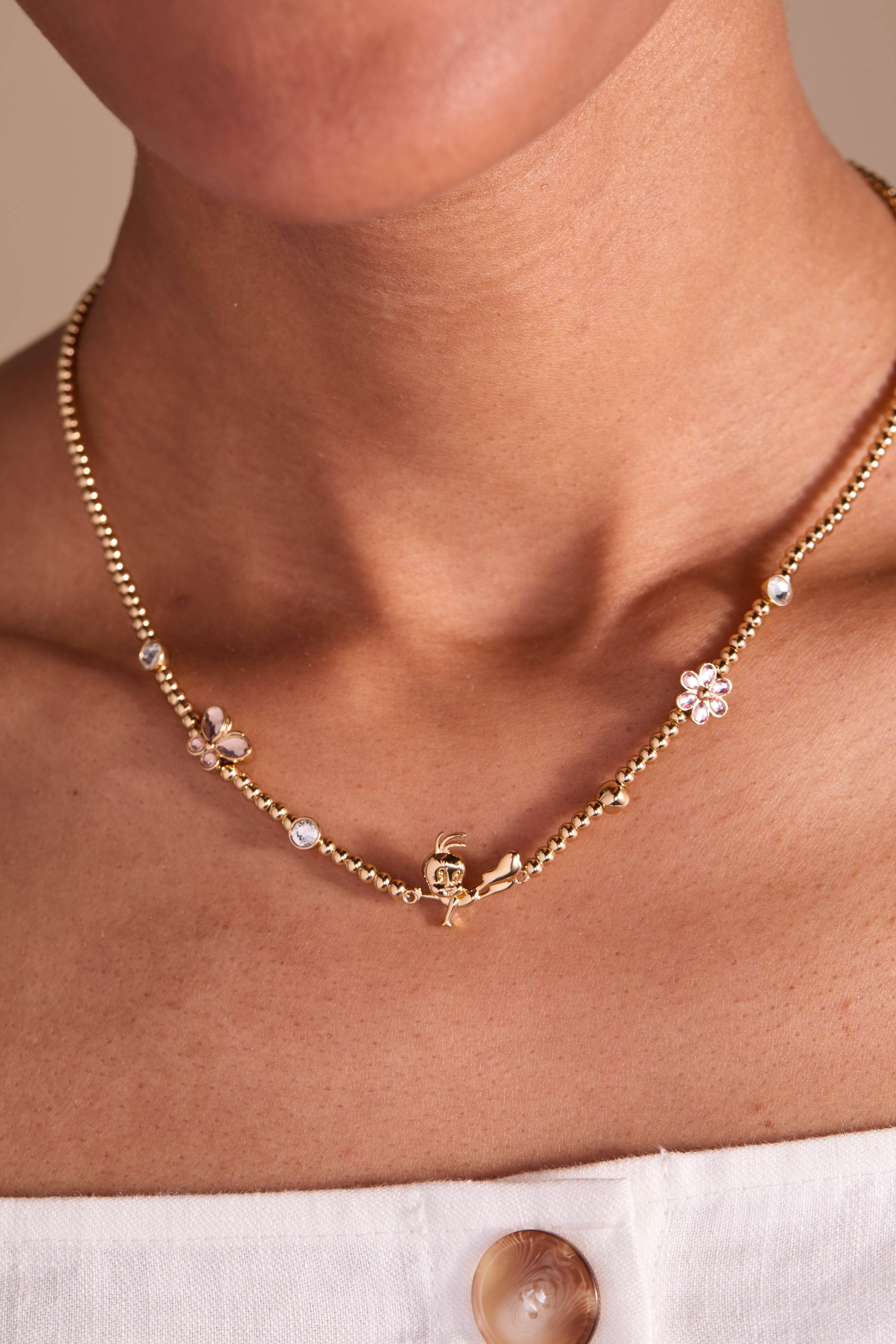 Alex and Ani - Wholesale Pendant/Charm Necklace - Looney Tunes™ Tweety Beaded Necklace1