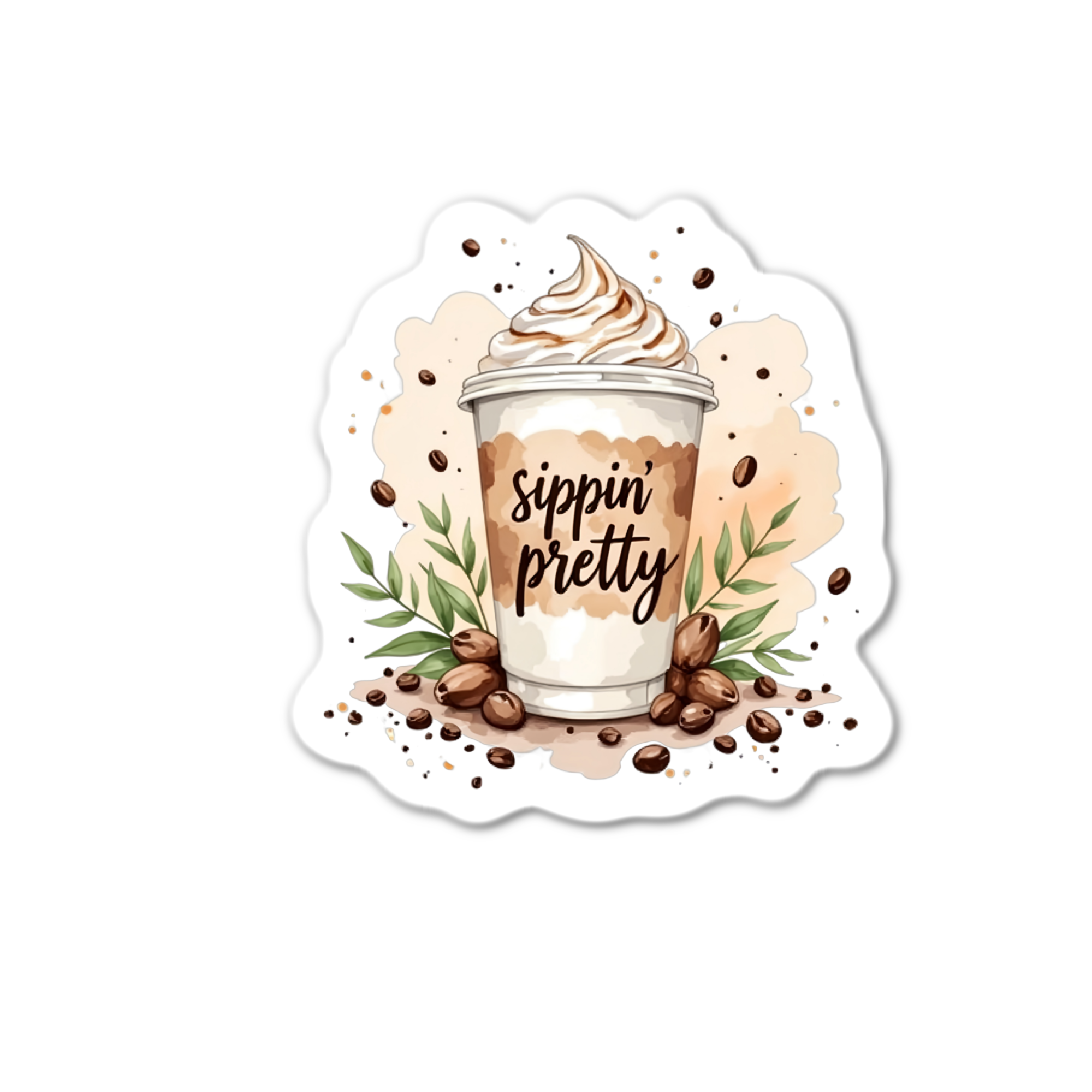 Stick-It Expressions - Wholesale Phone & Laptop Stickers - Sippin' Pretty0