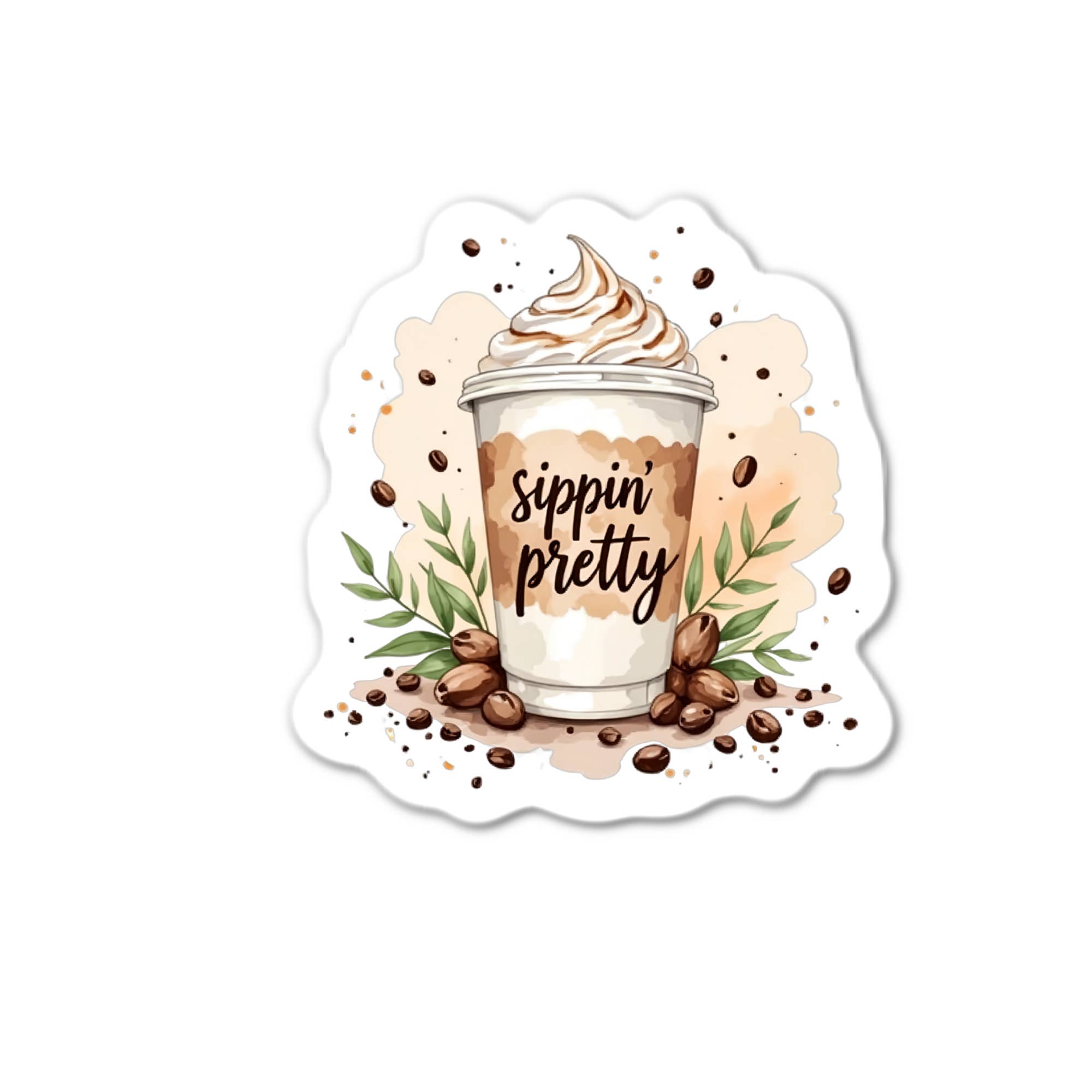 Stick-It Expressions - Wholesale Phone & Laptop Stickers - Sippin' Pretty
