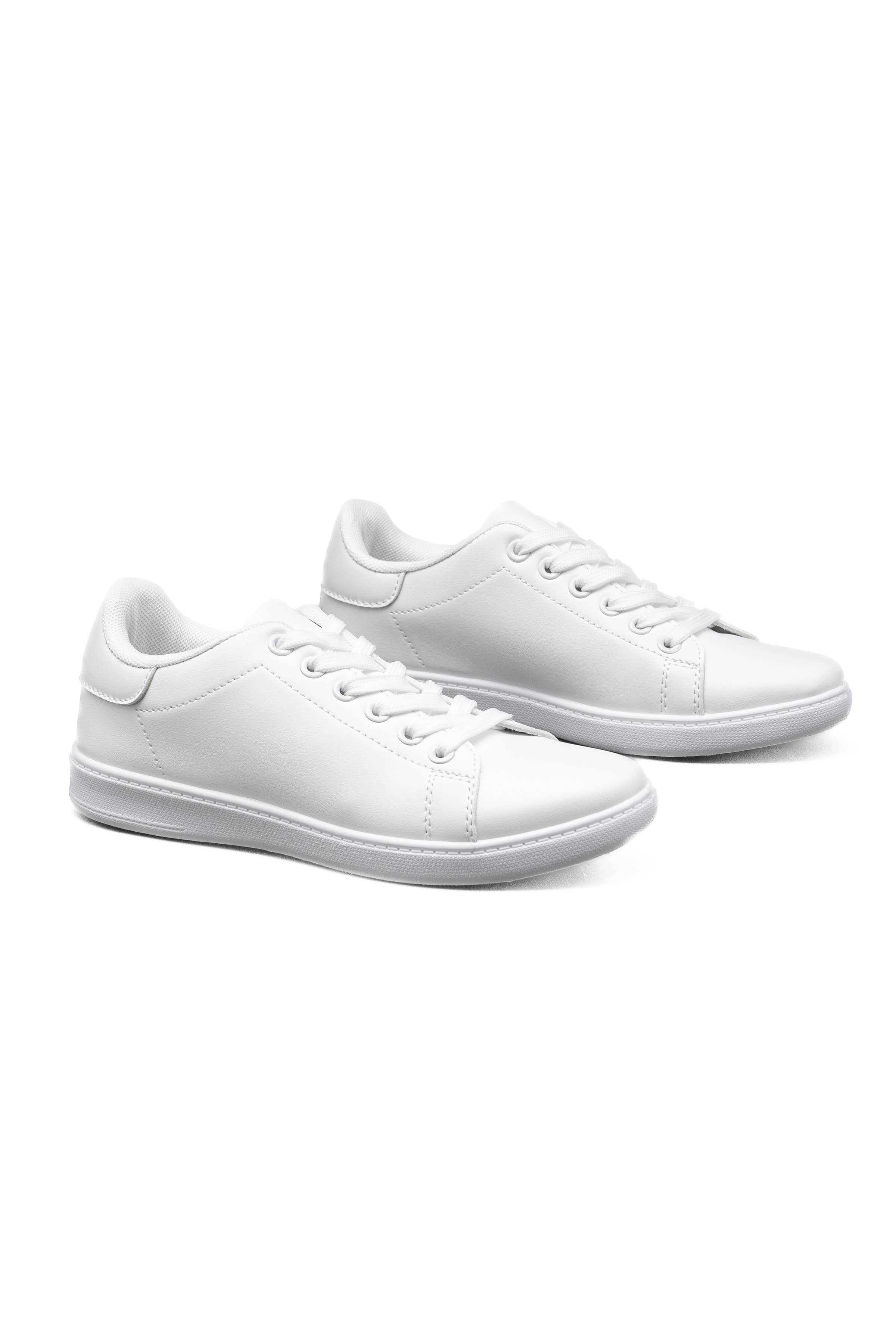 C'M PARIS – wholesale Vardagssneakers - Dam – Minimalistisk Låg Sneaker med Kontrasterande Klack 62239