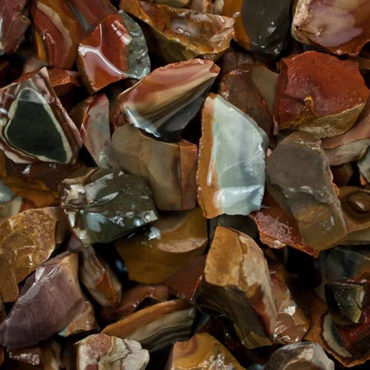 Fantasia Mining - Wholesale Spiritual Stone/Crystal - Rough Desert Jasper Crystals - Raw Natural Stones (1 lb)3