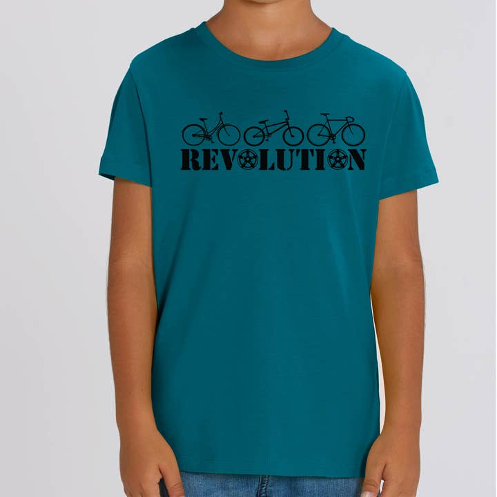 T-shirt Revolution pour enfants pour la vente par Meeplings | Handmade in Berlin