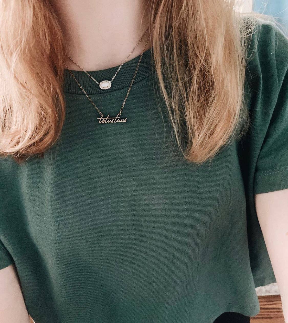 Naomi's Happy Place Shop - Wholesale Halskettinghanger - Totus Tuus4