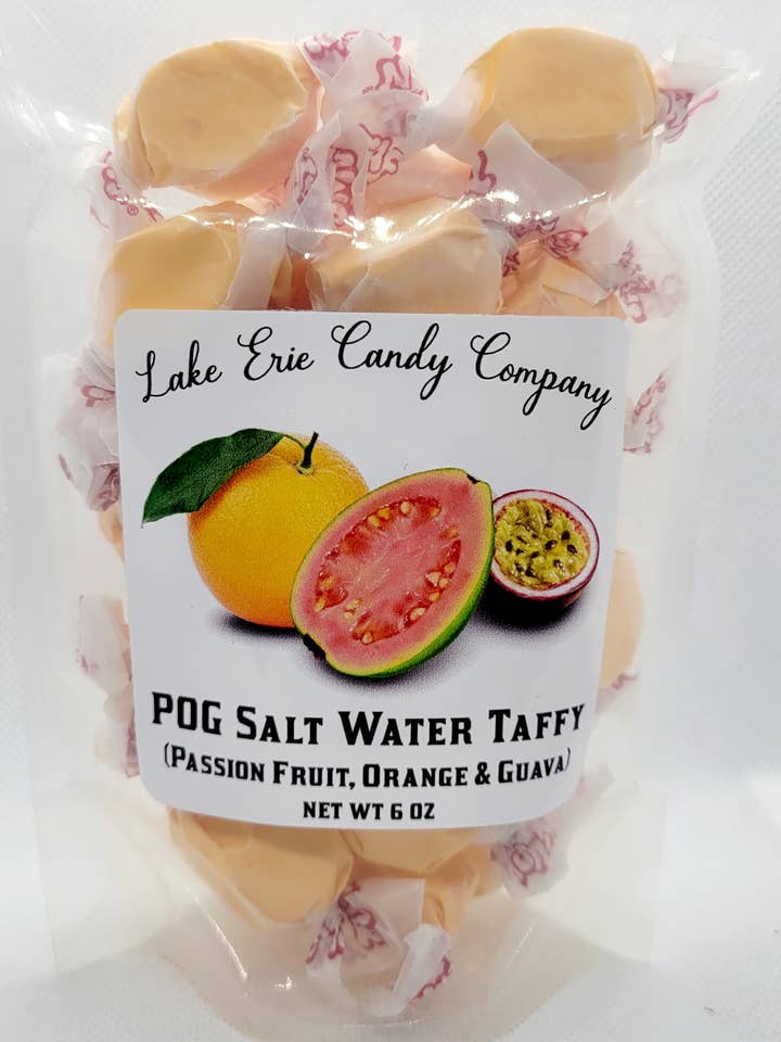 POG Salt Water Taffy for wholesale by Lake Erie Candy Company