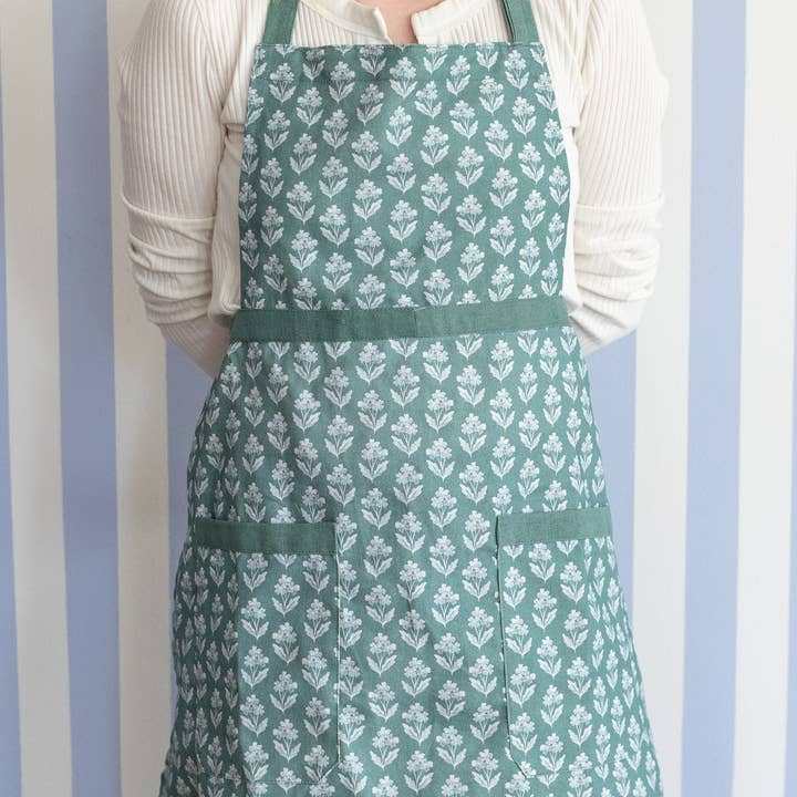 Floral Apron for wholesale by Elyse Breanne Design