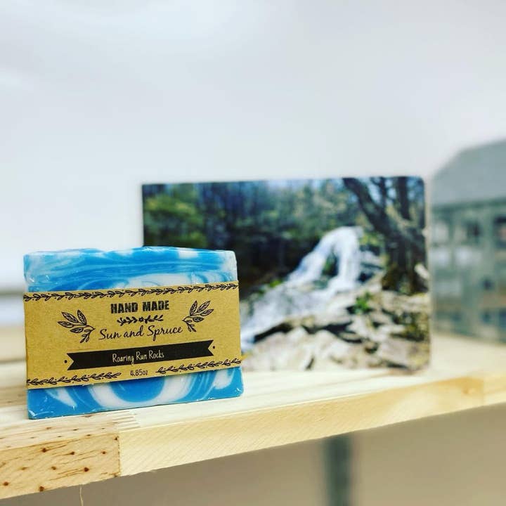 Sun & Spruce Soaps - Wholesale Bar Soap - Roaring Run Rocks Handmade Soap