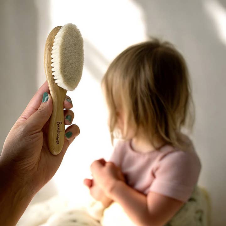 Bamboo Switch - Wholesale Hair Brush/Comb - Kids & Baby - Bamboo Baby Hairbrush | Easter Bestseller