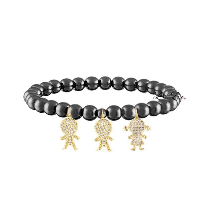 Love, Lisa - Wholesale Bedelarmbandje - Mommy armband met bedeltjes voor kinderen10