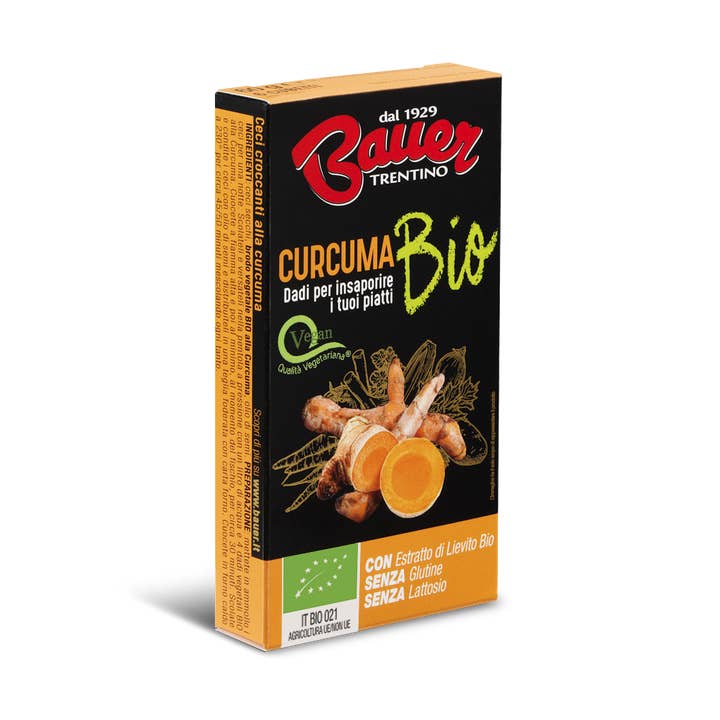 DADO VEGETALE BIO CON CURCUMA 50g per la vendita all'ingrosso da parte di BAUER SPA