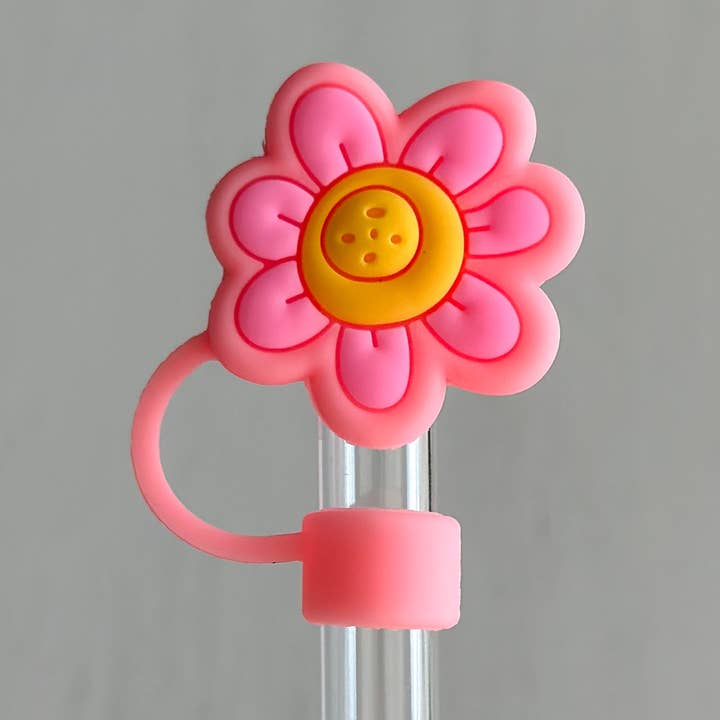 Harris Girls & Co. – wholesale Drinking straw – Straw Cover 10MM "Happy Flower"0