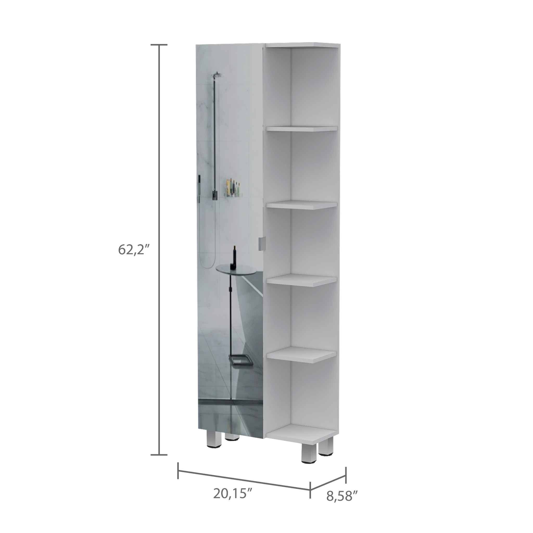 Depot E-Shop - Wholesale Cabinet - Venus Linen Single Door Cabinets,Shelves8