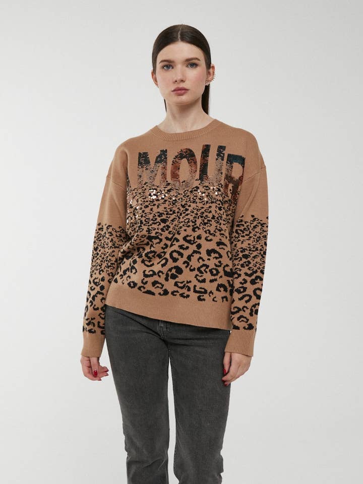 SWEET MAGIC MODA Y COMPLEMENTOS - Wholesale Knit Sweater - Women's - SEQUIN JERSEY2