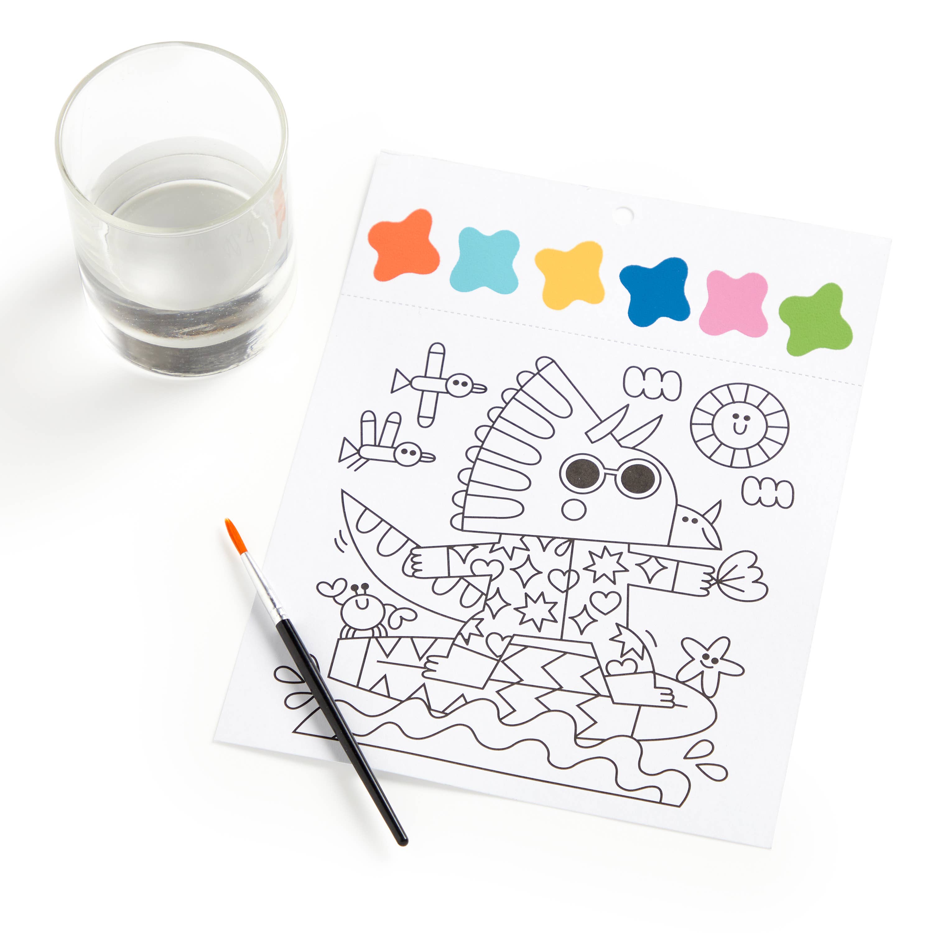 Chronicle Books - Wholesale DIY Craft Kit - Kids - Dinosaur Park Painting Kit6