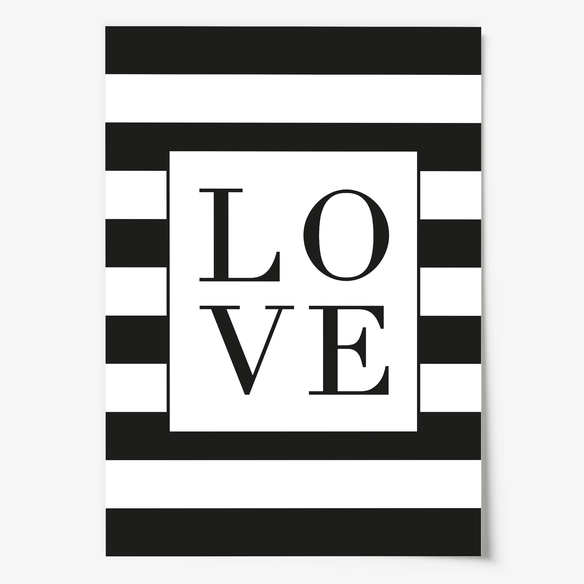 Tales by Jen – Poster por atacado – Cartazes 'amor monocromático'1