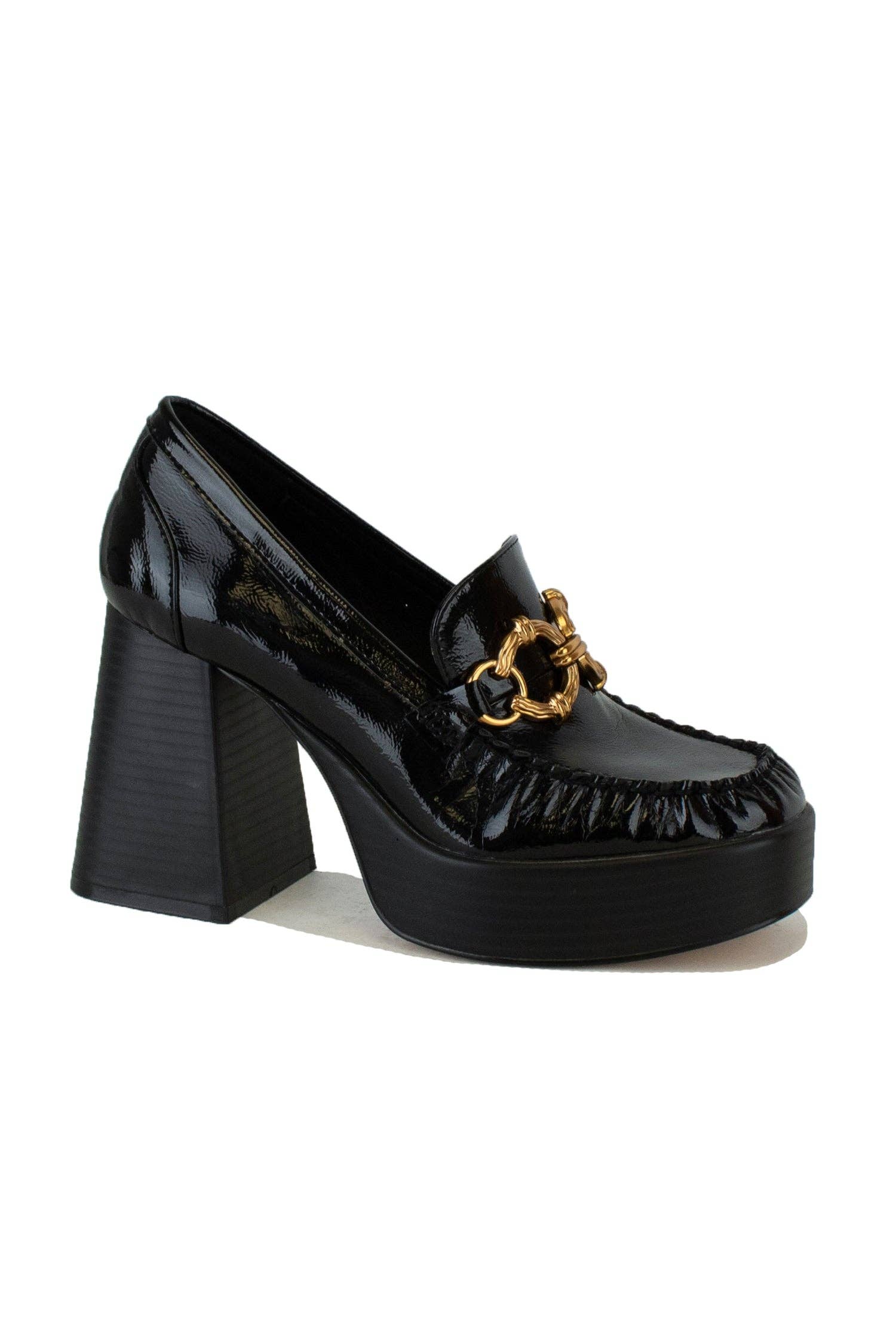 BEAST FASHION - Wholesale Platform Heels - Women's - MOANA-01 Platform Loafer1