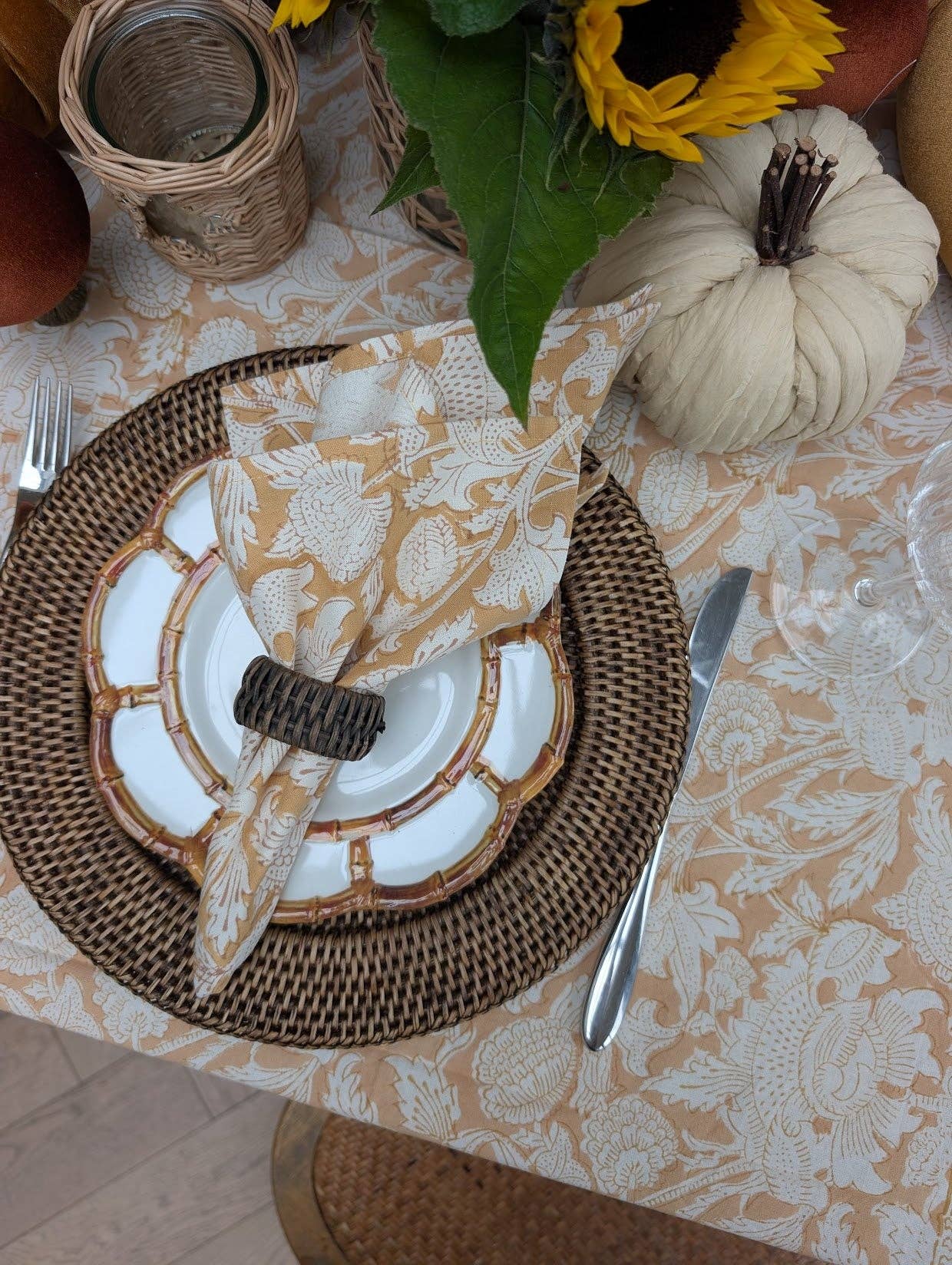 LNH EDIT - Wholesale Dinner & Cloth Napkin - Mabel Napkins, Set of 43