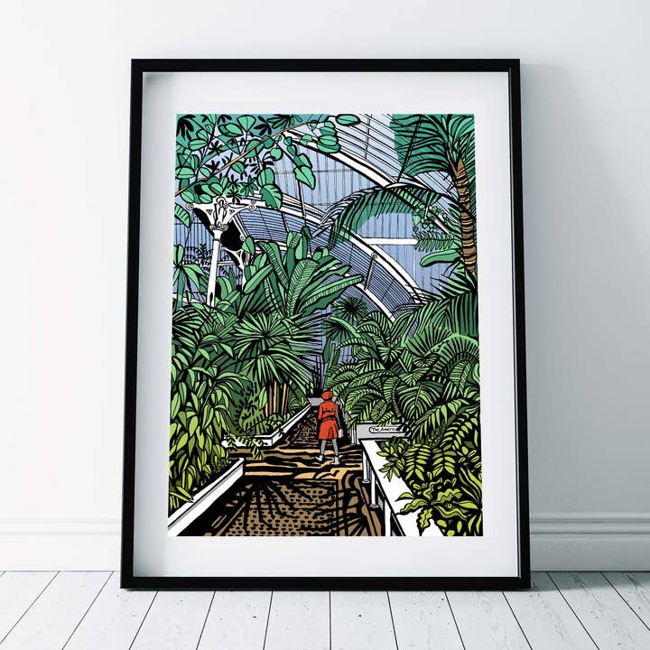 Art Print/ Kew Gardens/ The Americas for wholesale by Freya's Prints