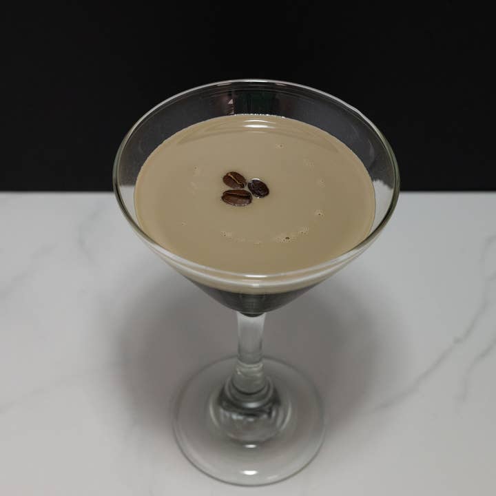 Just Dough It! Fake Foods - Wholesale Decorative Tabletop Object - Fake Espresso Martini Glass2