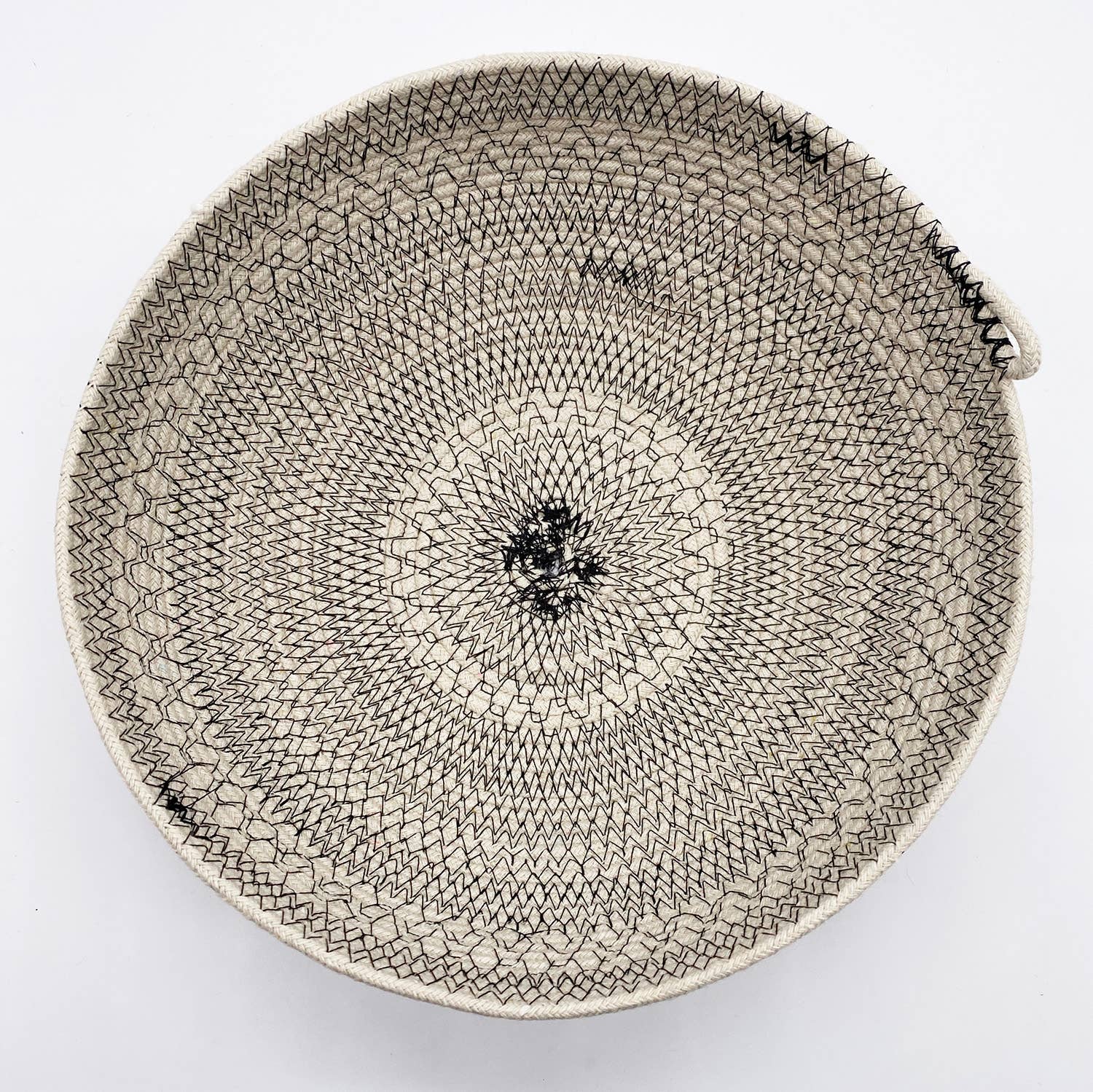 MOkun – wholesale Dekorativ tallrik/fat/skål – Scribble Rope Skål3