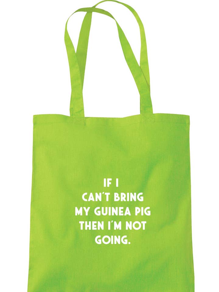 Als ik mijn cavia niet kan meenemen dan.. draagtas S1339 voor wholesale door Illustrated Identity
