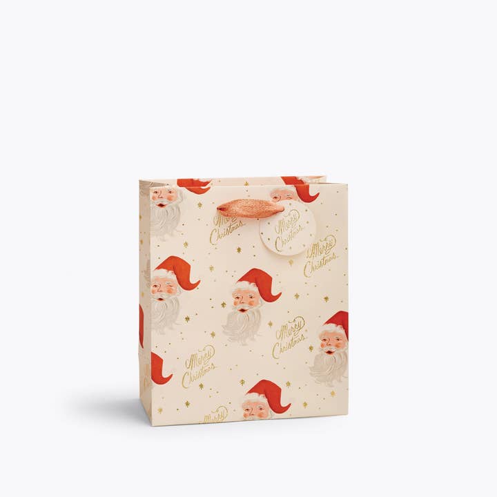 Rifle Paper Co. - Wholesale Gift Bag - Santa Gift Bag2