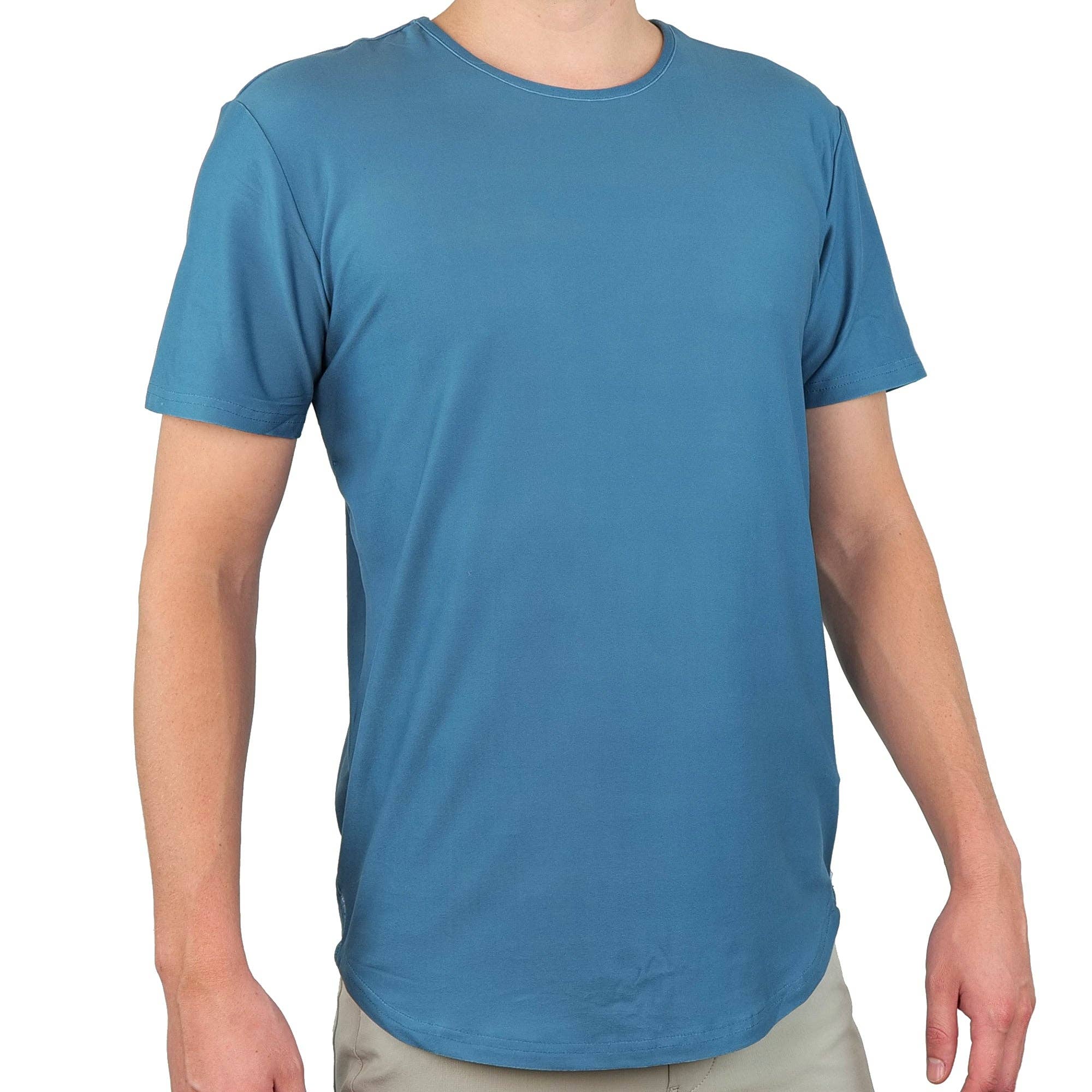 USA Palm – wholesale T-shirt – men's – Premium Crew Curve Hem Short Sleeve19