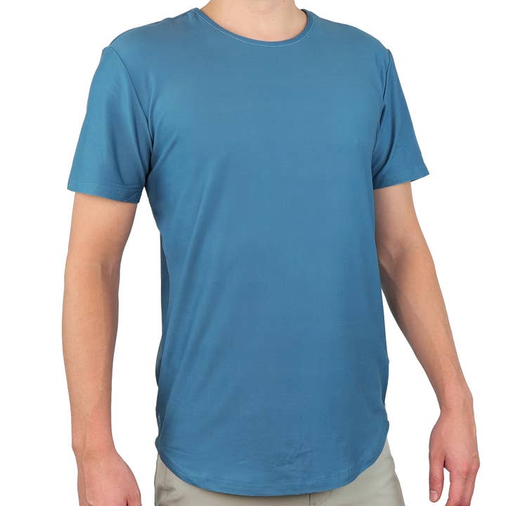 USA Palm – wholesale T-shirt – men's – Premium Crew Curve Hem Short Sleeve19