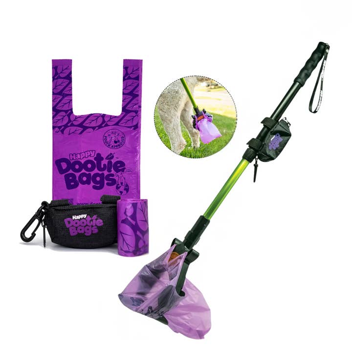 Catch-N-Go! Catcher Scooper, with Pouch & 132 Handle-Tie Bags for wholesale by Gogostik