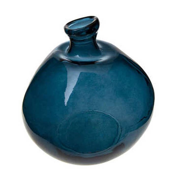 Recycled Glass Round Vase for wholesale by TSJJ