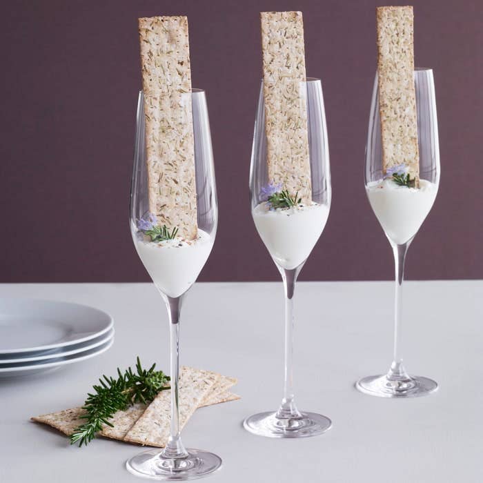Danish Design Collective - Wholesale Champagne Flute - Holmegaard - Cabernet - Champagne Flutes - 9.8 oz - Set of 6